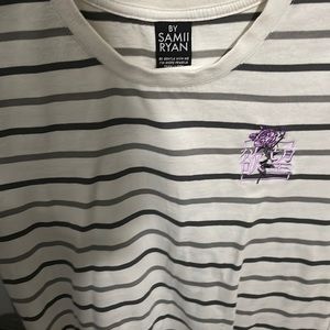 Purple rose shirt